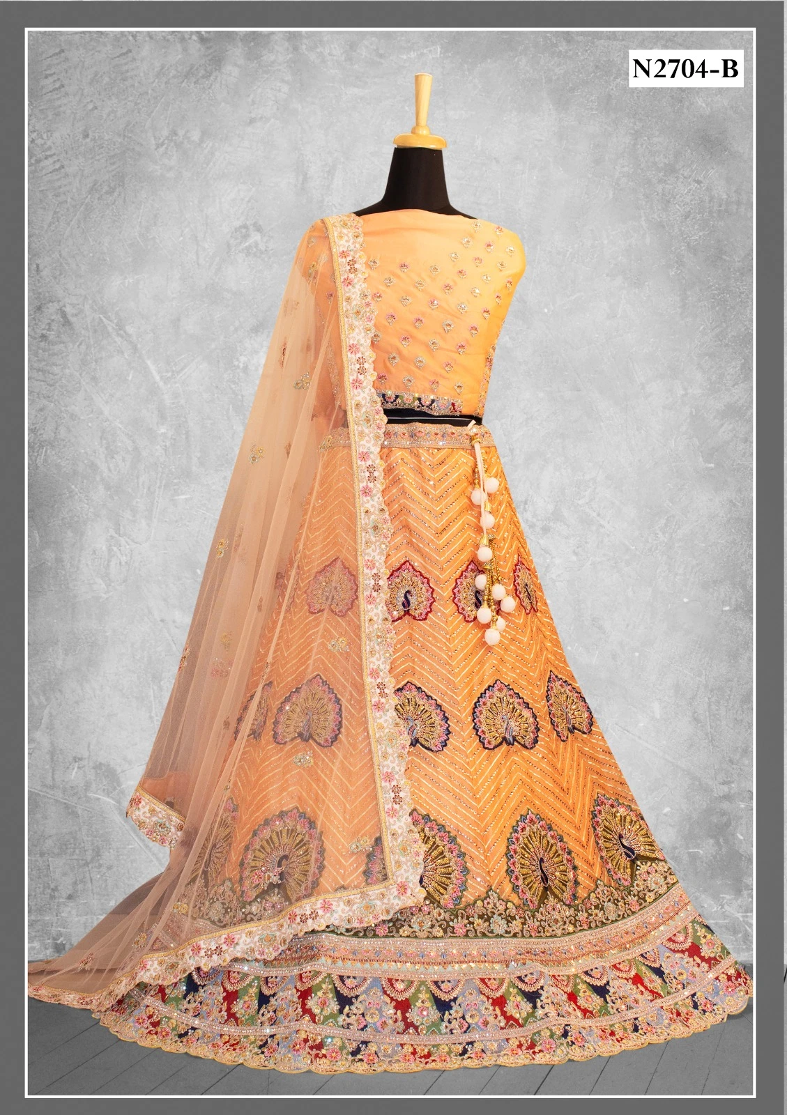 Mahotsav Shubharambh Vol 02 Net Wholesale Lehenga Catalog — Wholesale Lehenga, Mahotsav wholesale from Surat - Gallery Image 2